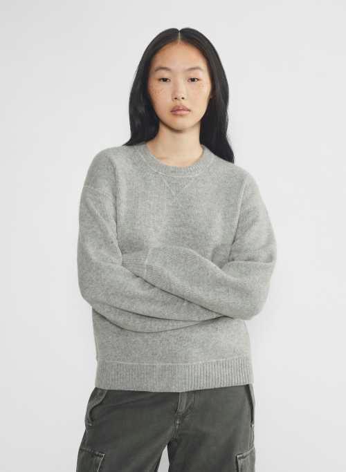 finney merino wool crewneck sweater Product Image