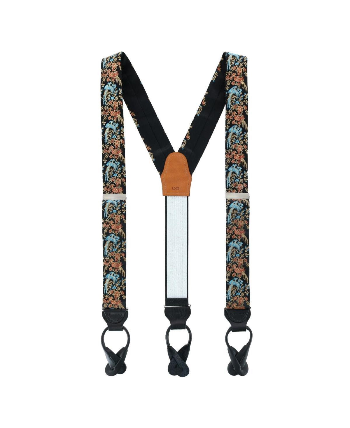 Trafalgar Bird of Prosperity Silk Suspenders Product Image