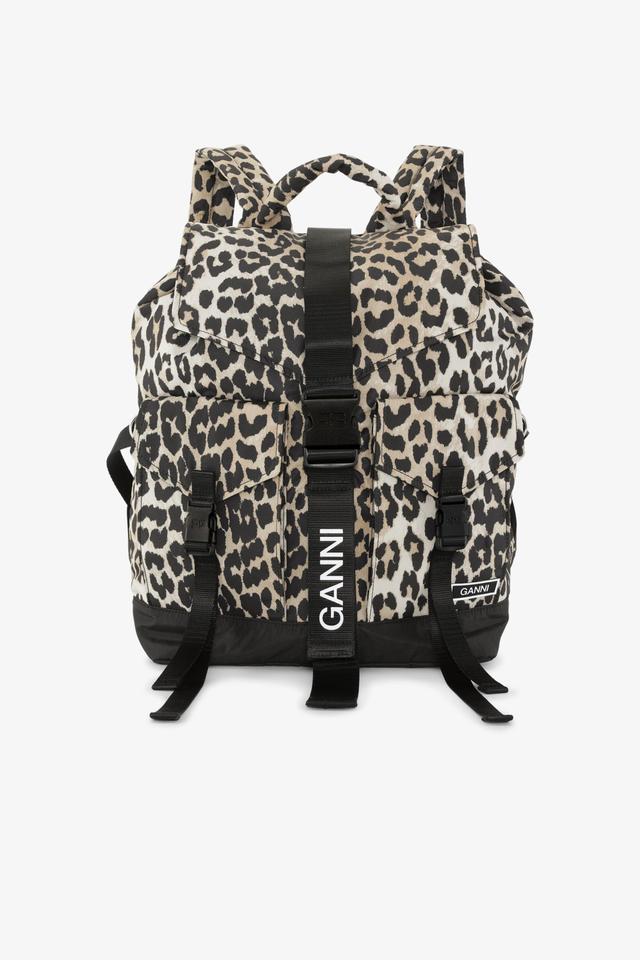 Leopard Tech Backpack Product Image