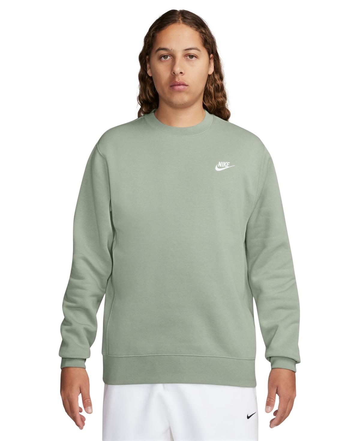 Nike Mens Club Fleece Crew Sweatshirt - Sail Product Image