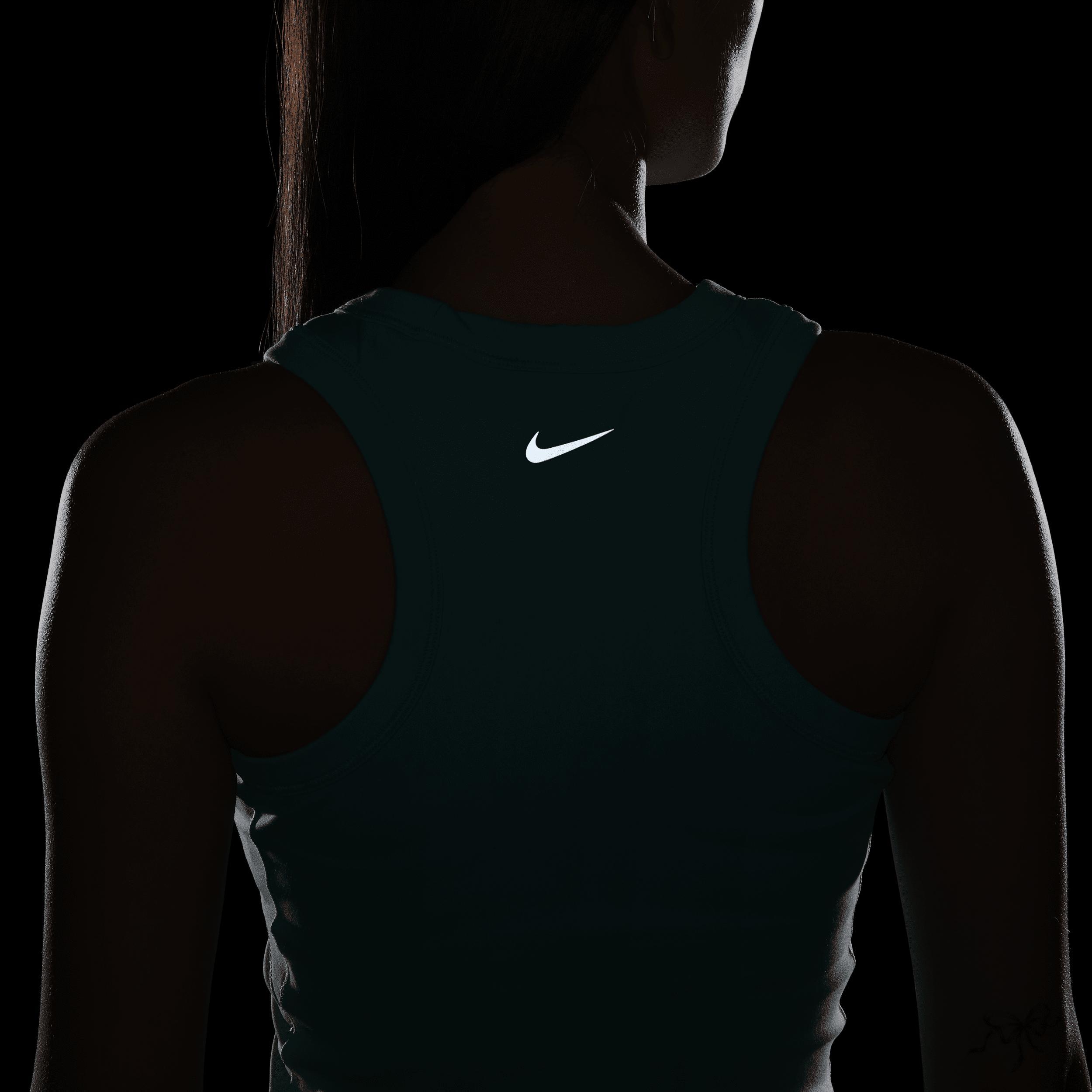 Nike Women's One Fitted Dri-FIT Cropped Tank Top Product Image