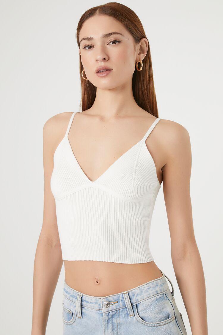 Sweater-Knit Ribbed Cami | Forever 21 Product Image