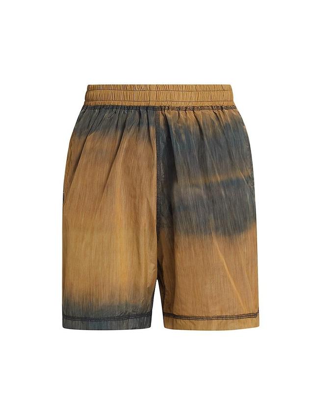 Mens Faded Windbreaker Shorts Product Image