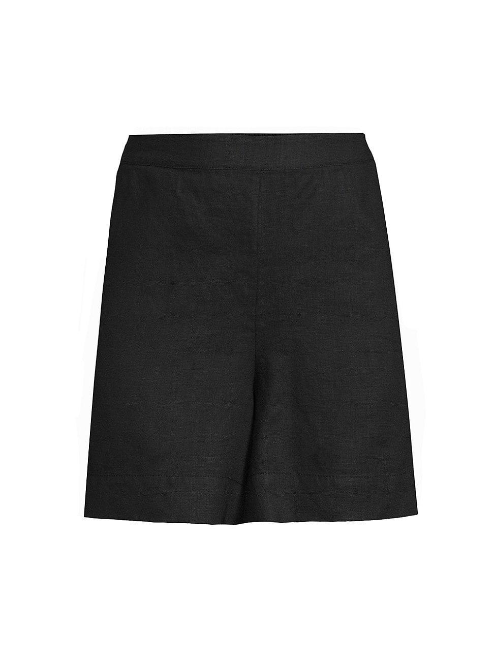 Womens Pinjaba Linen Knee-Length Shorts Product Image