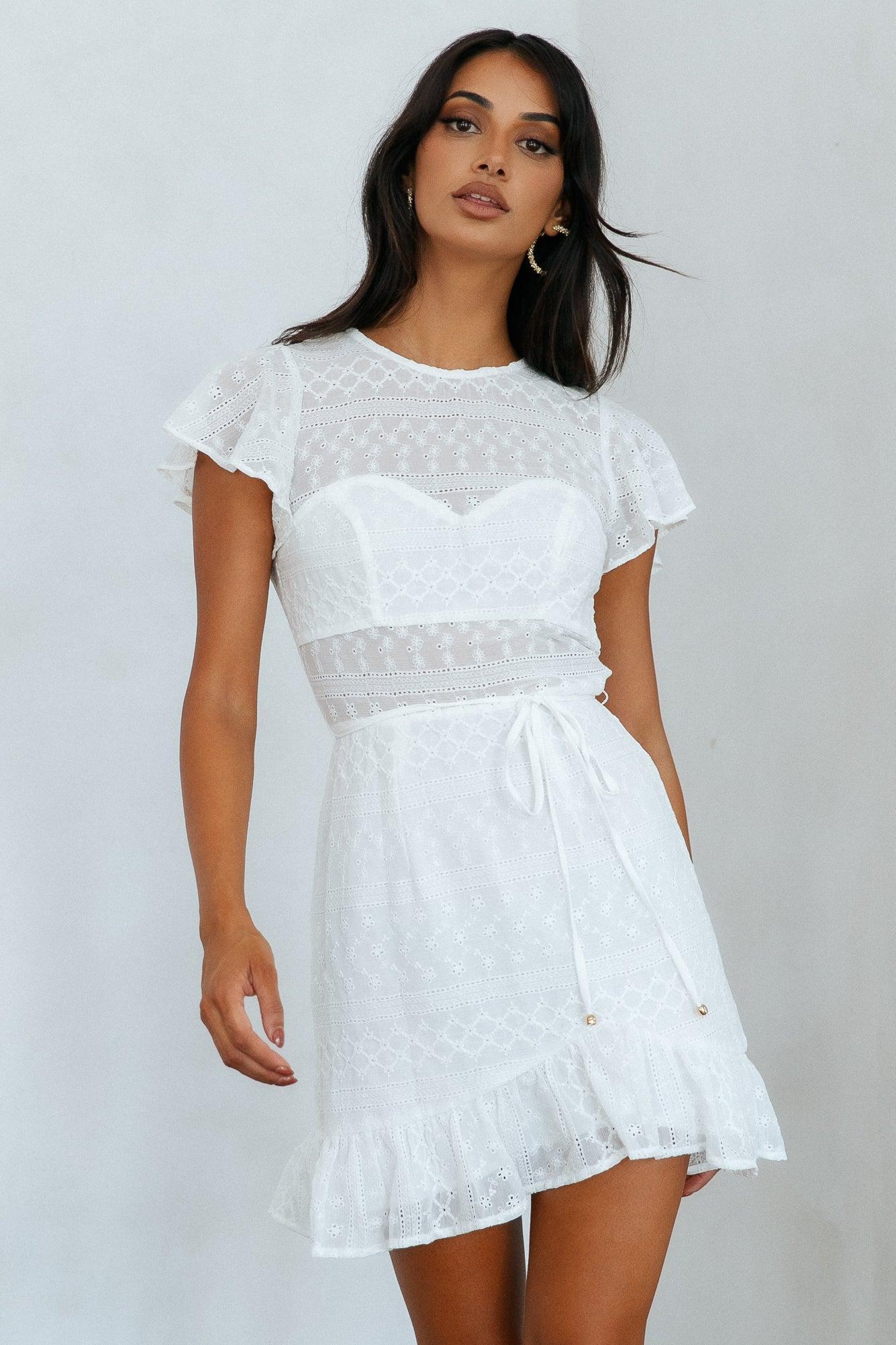 Fantastical Dreams Dress White Product Image