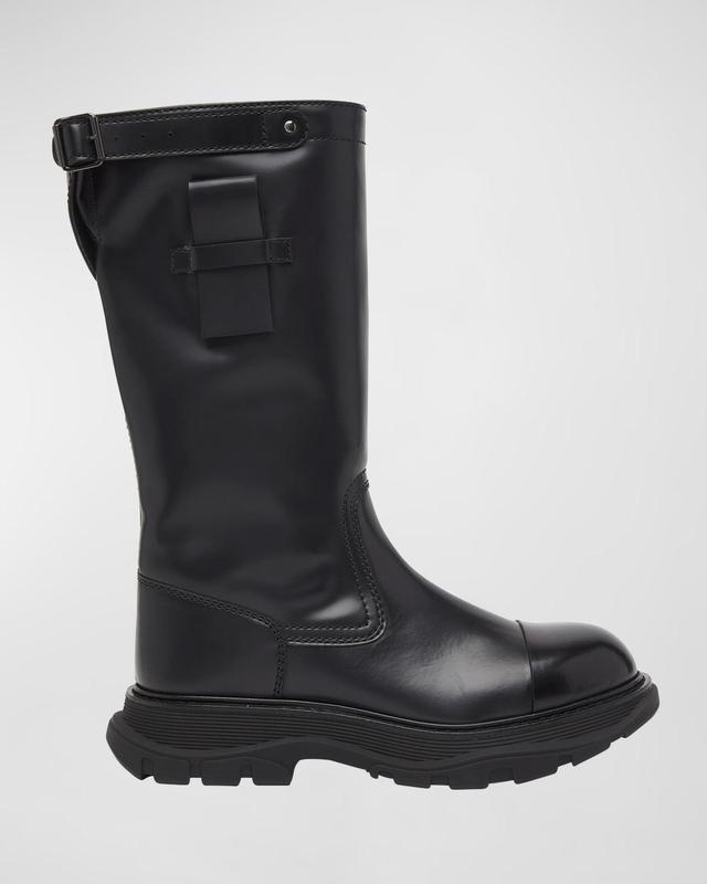 Men's Tread Leather Workwear-Sole Tall Boots Product Image