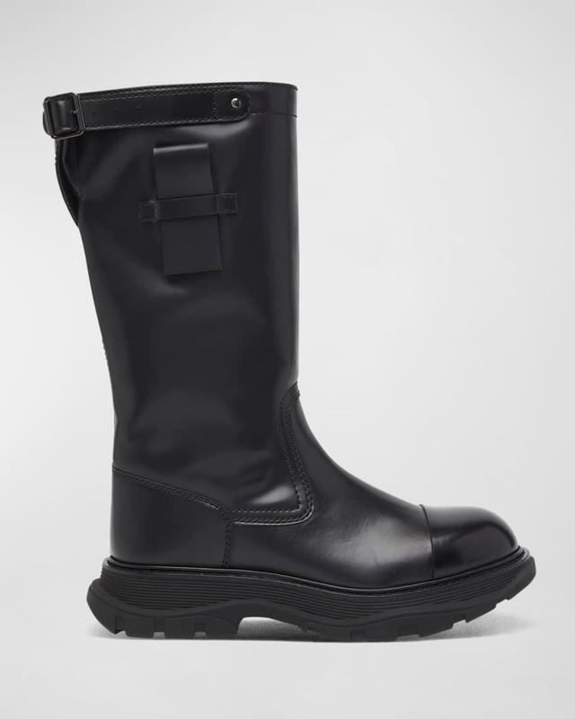 Men's Tread Leather Workwear-Sole Tall Boots Product Image