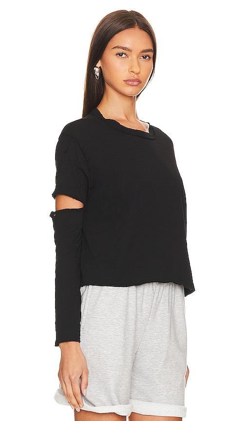 Bobi Elbow Cut Long Sleeve Top Size L, S, XS. Product Image