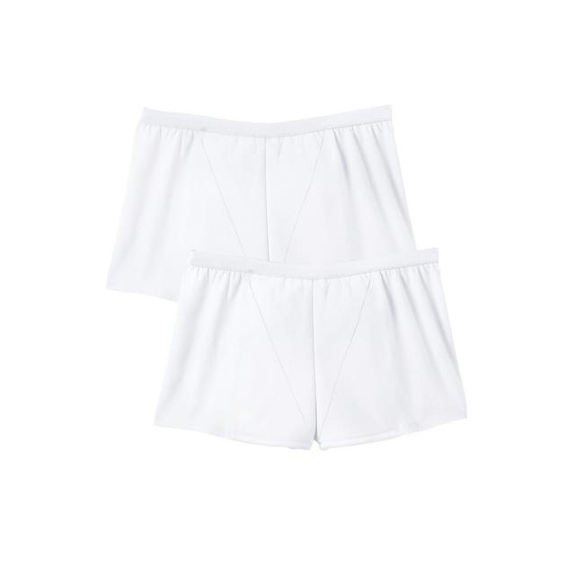 Comfort Choice Womens Cotton Incontinence Boy Short 2-Pack Product Image