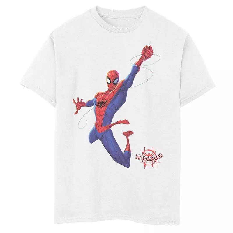 Boys 8-20 Marvel Into The Spiderverse Spider-Man Classic Swing Graphic Tee, Boys Product Image