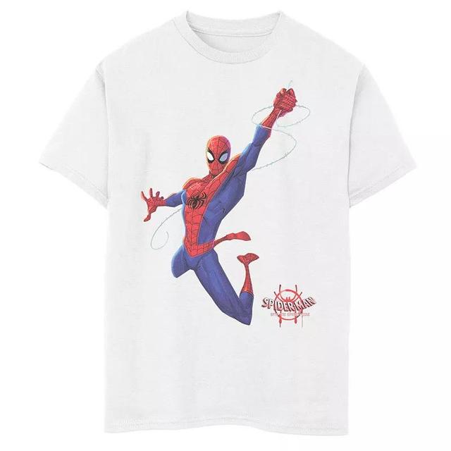 Boys 8-20 Marvel Into The Spiderverse Spider-Man Classic Swing Graphic Tee, Boys Product Image