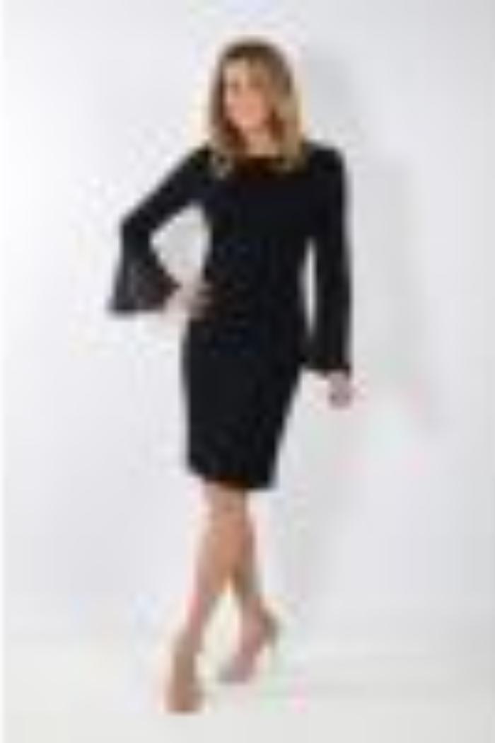 Black Knit Dress Product Image