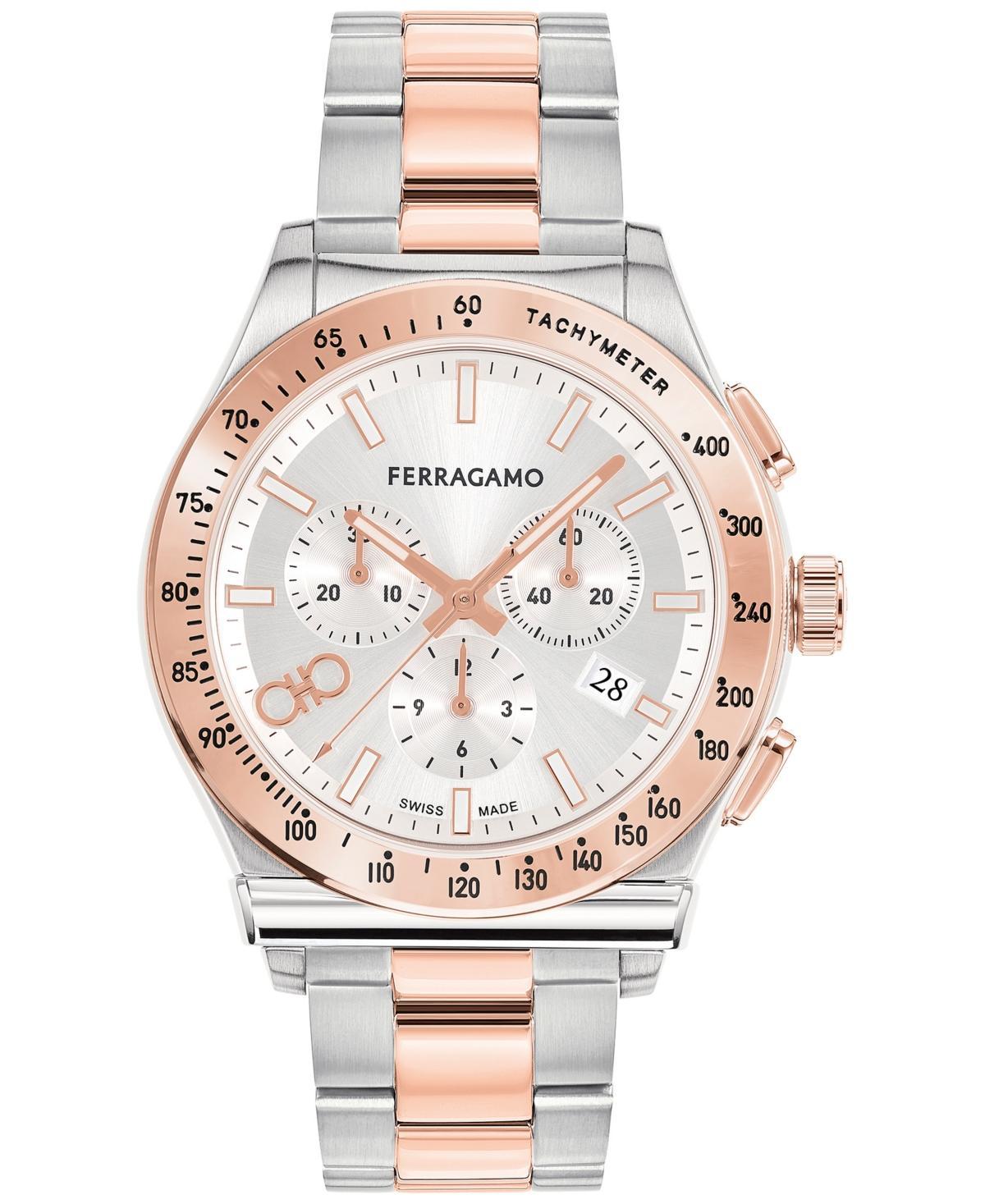 Mens FERRAGAMO 1927 Chrono Stainless Steel Watch/42MM Product Image