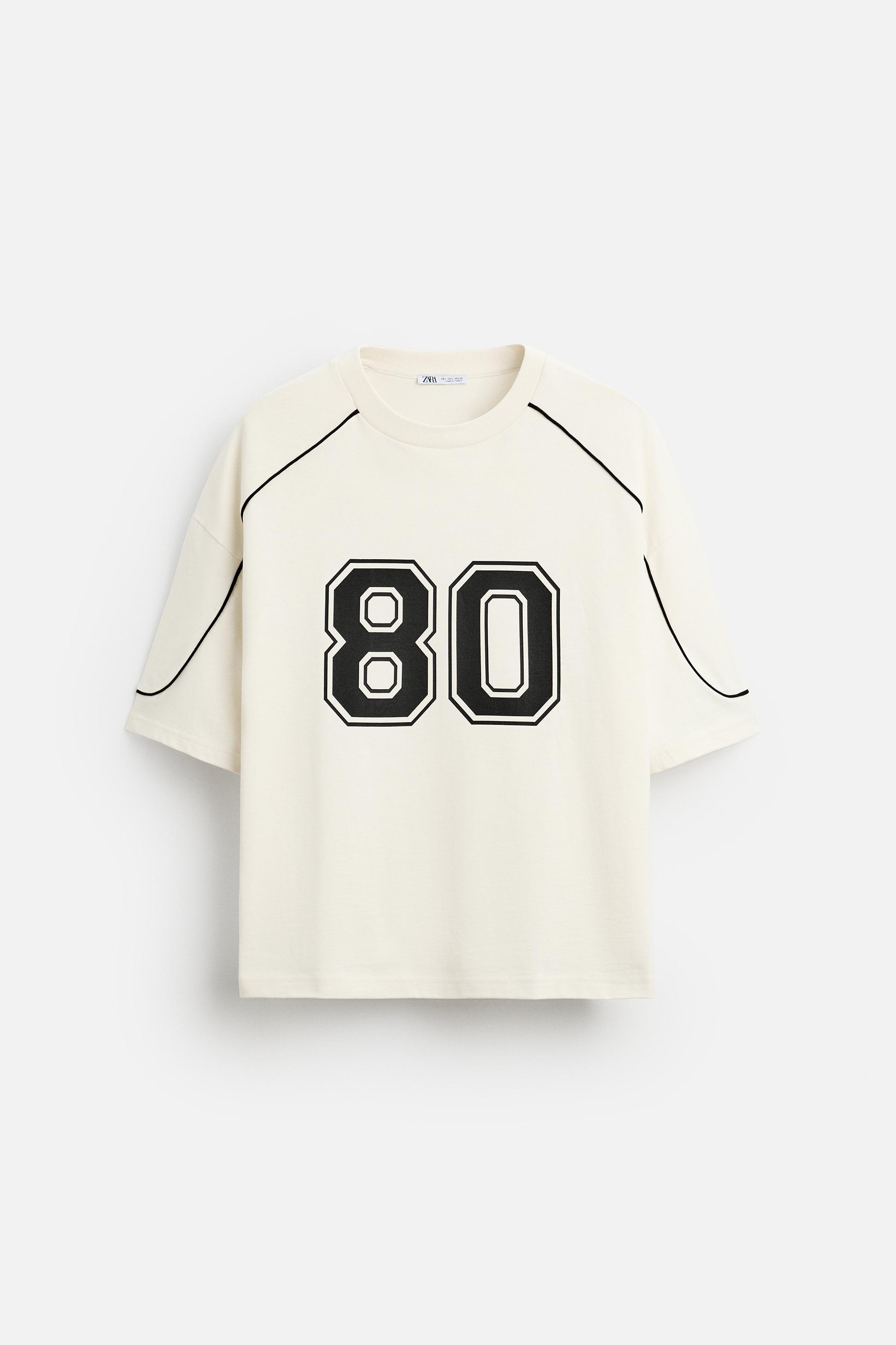 CONTRASTING NUMBER T-SHIRT Product Image