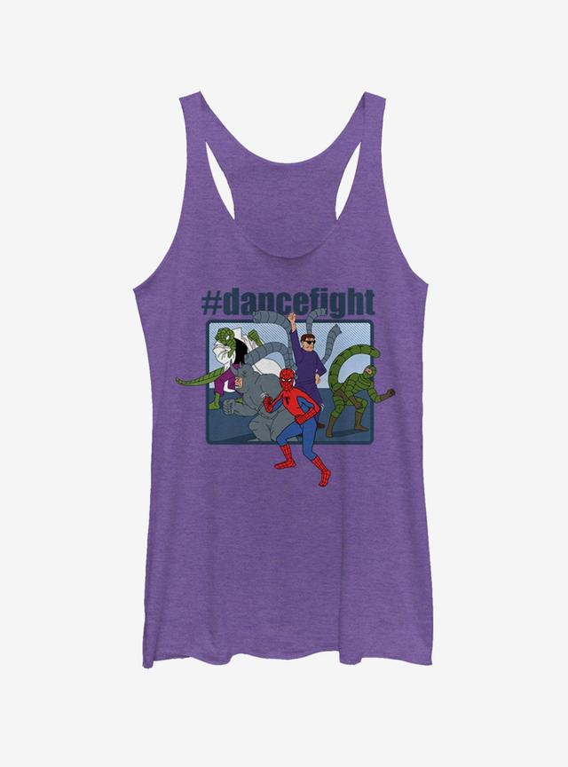 Marvel Spider-Man Dance Fight Girls Tank Product Image