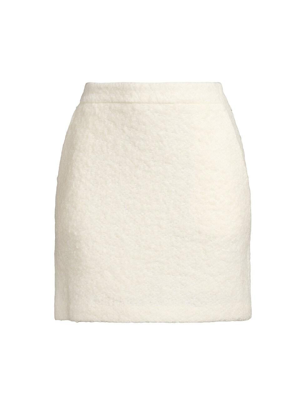 Womens Addison Wool-Blend Miniskirt product image