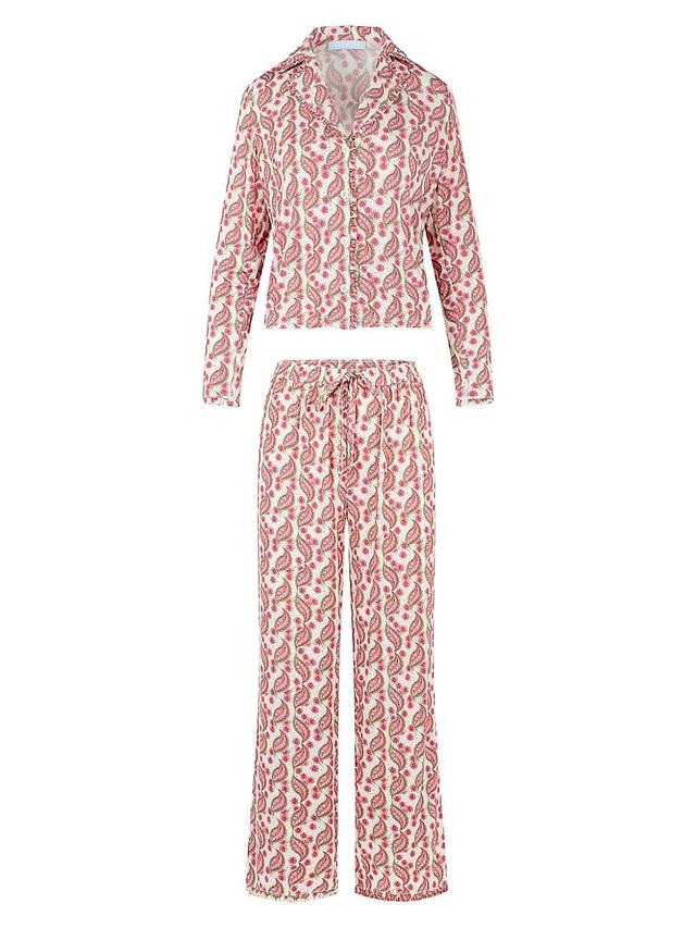 Womens The Eleni Pajama Set Product Image