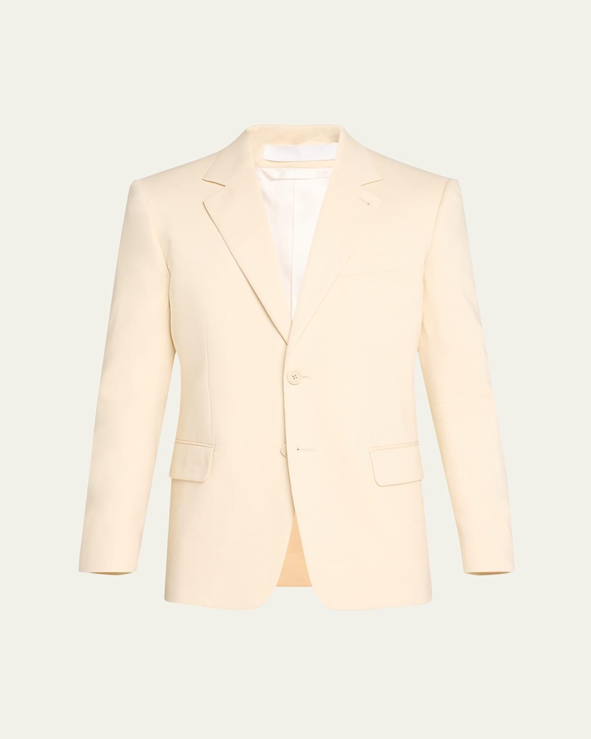 Mens Classic Linen-Blend Blazer Product Image