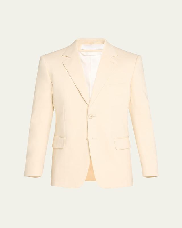 Mens Classic Linen-Blend Blazer Product Image