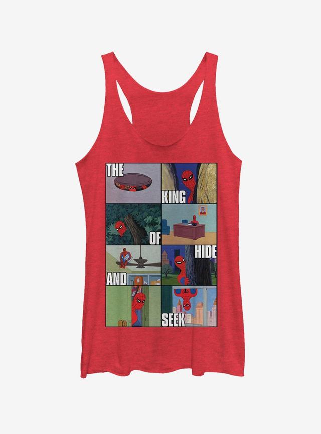 Marvel Spider-Man King of Hide and Seek Girls Tank Product Image