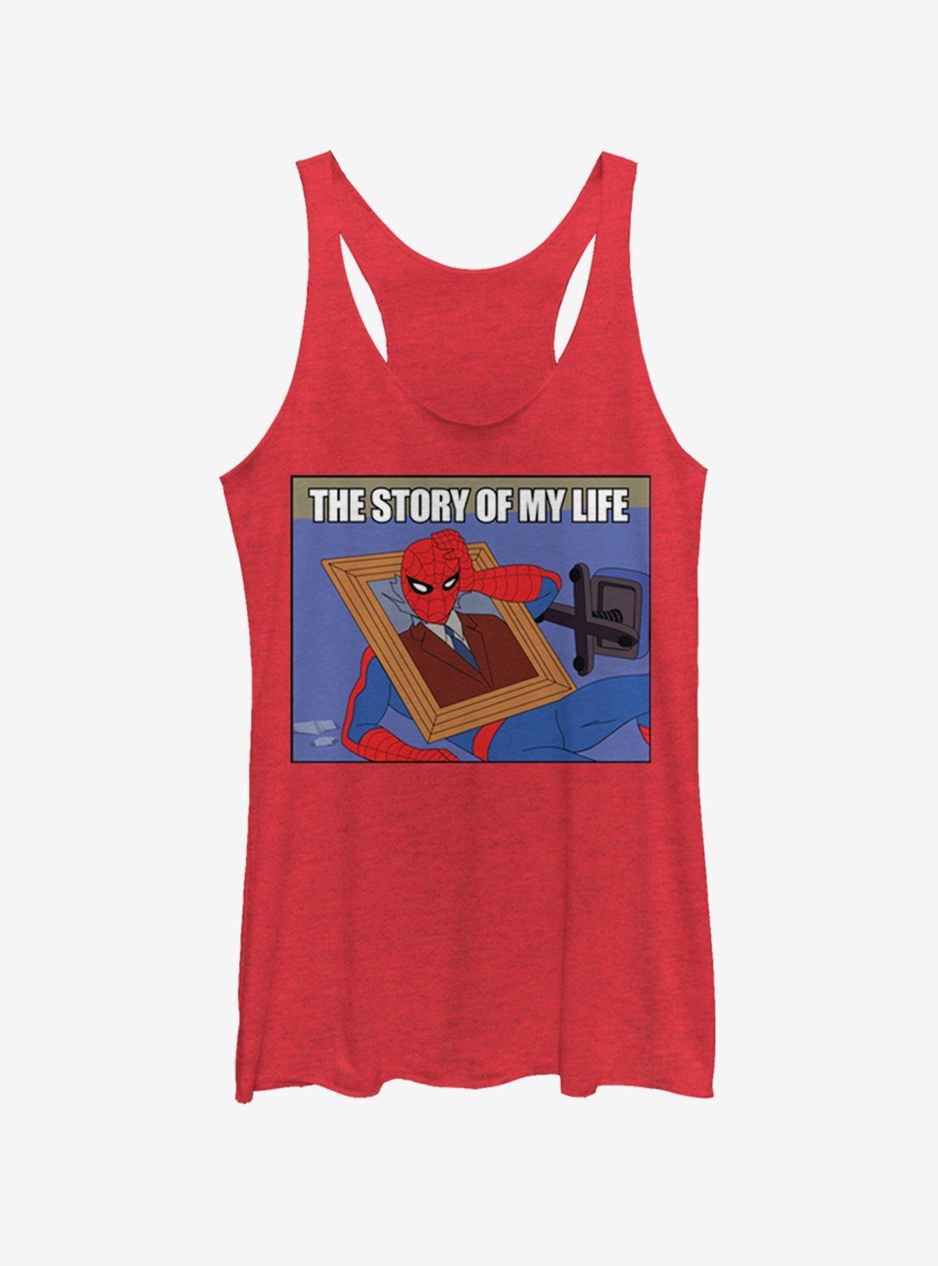 Marvel Spider-Man Life Story Girls Tank Product Image