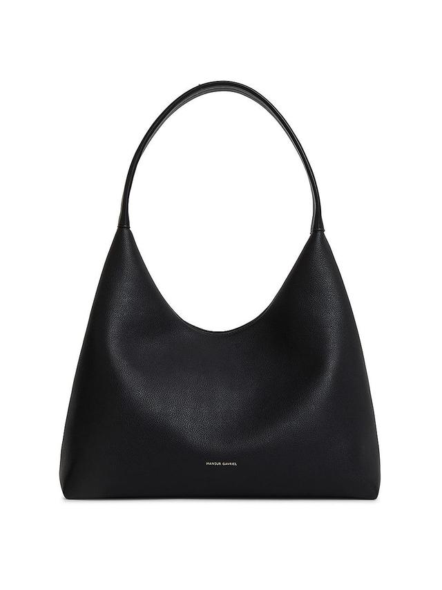 Mansur Gavriel Candy Pebbled Leather Shoulder Bag Product Image