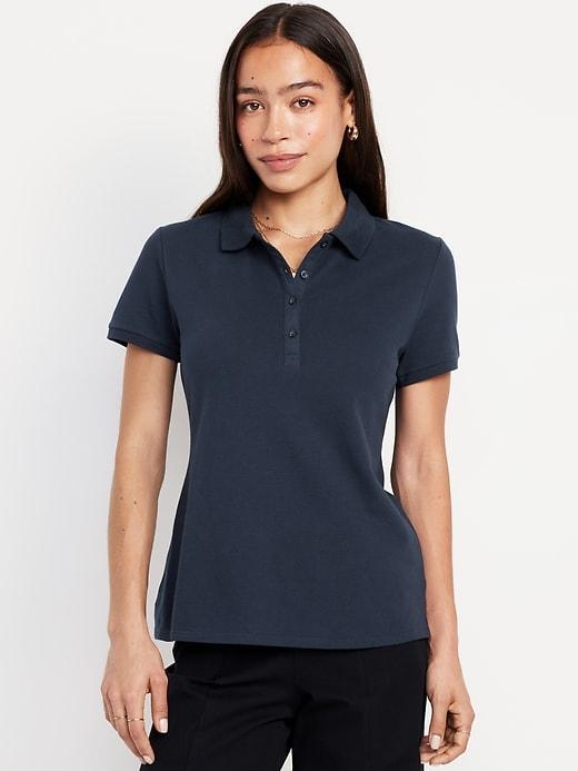 Uniform Pique Polo for Women Product Image