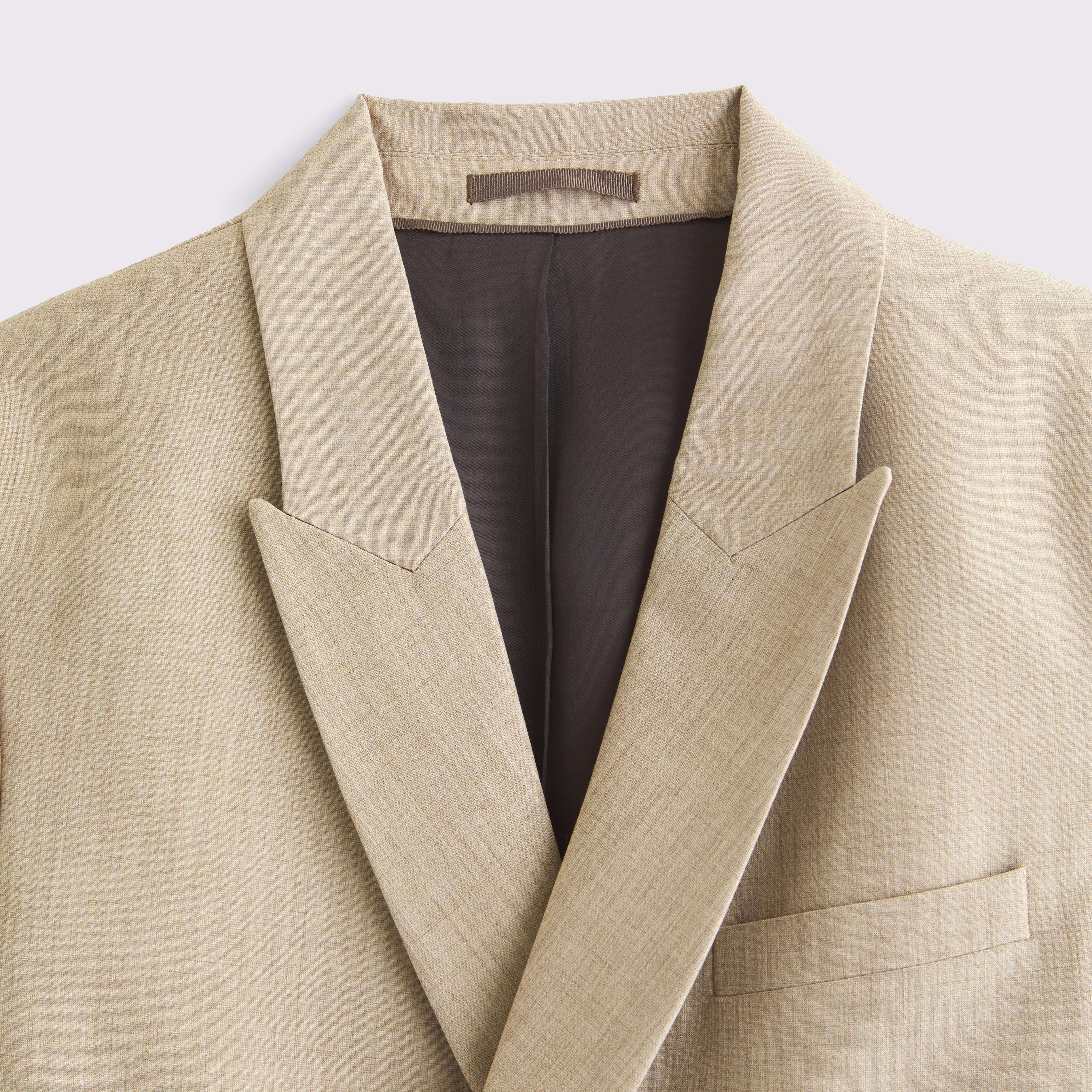 The A&F Collins Tailored Double-Breasted Blazer Product Image