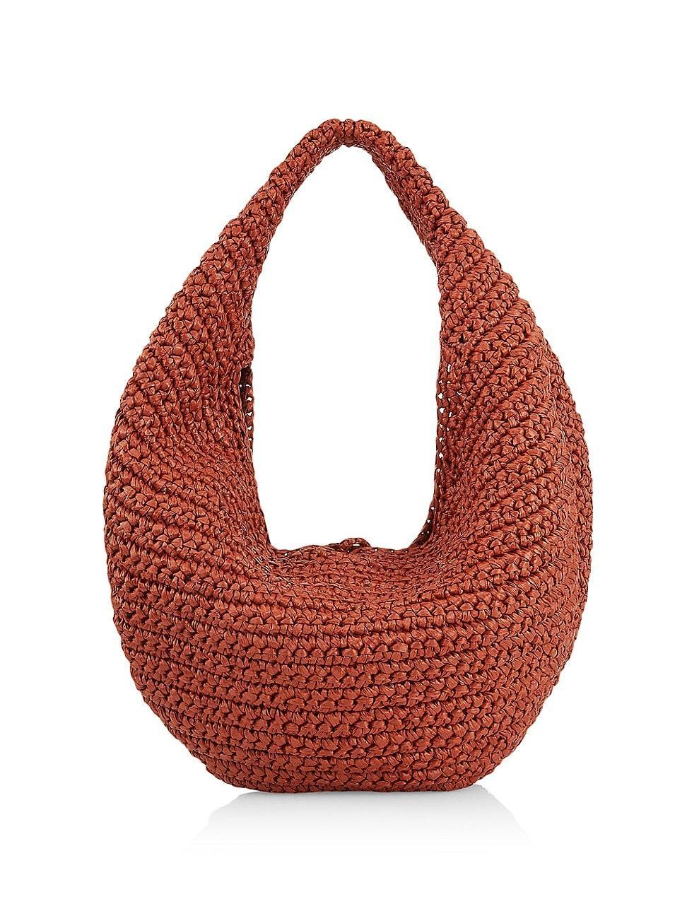 Khaite Medium Olivia Raffia Hobo Bag Product Image