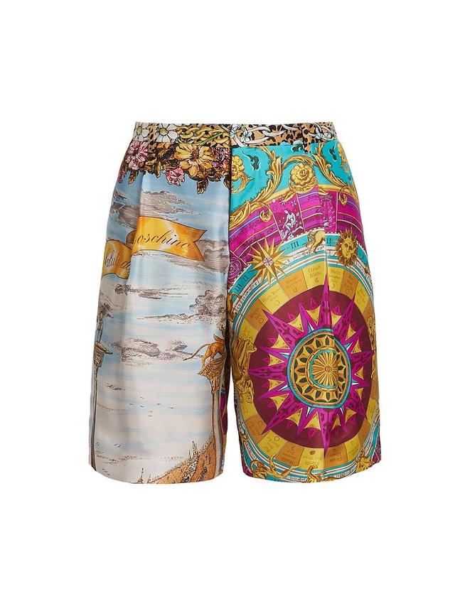 Mens Scarf Silk Shorts Product Image