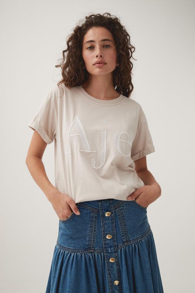 Alice Embroidered Logo Tee Product Image