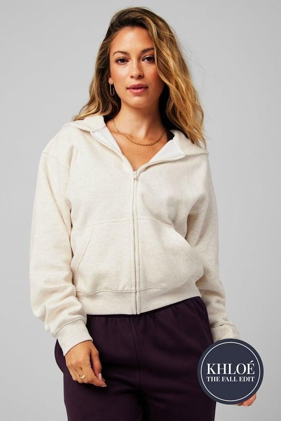 Cozy Fleece Full Zip Hoodie Product Image