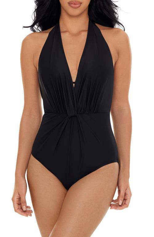 Womens Chromatique Joelle Gathered One-Piece Swimsuit Product Image