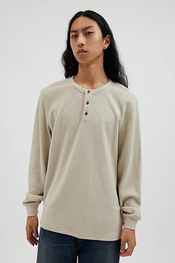 Katin Mesa Thermal Henley Long Sleeve Tee Mens at Urban Outfitters Product Image