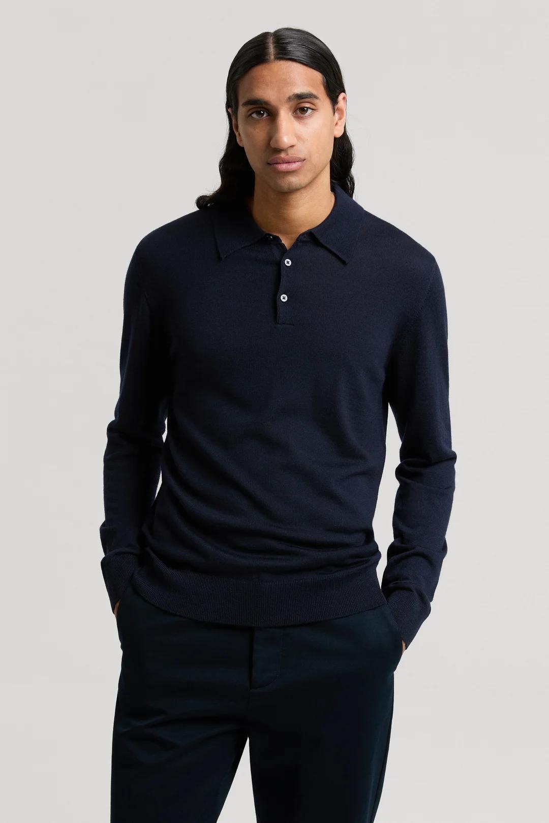 The Merino Wool Polo Product Image