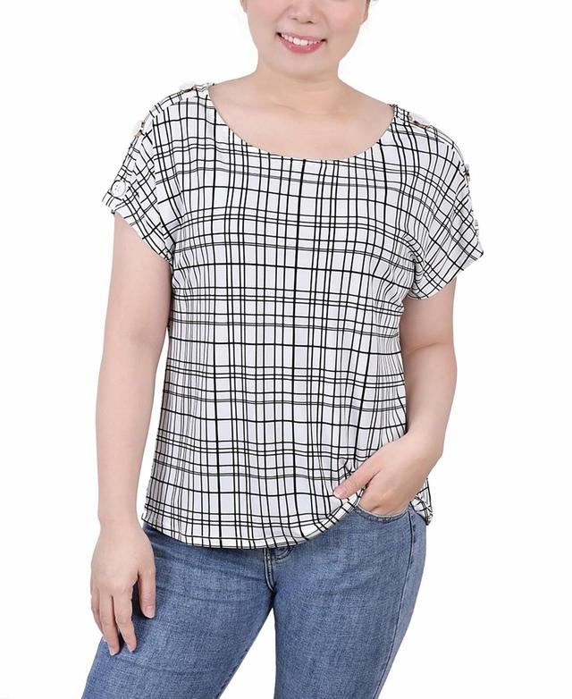 Petite Size Short Extended Sleeve Top Product Image