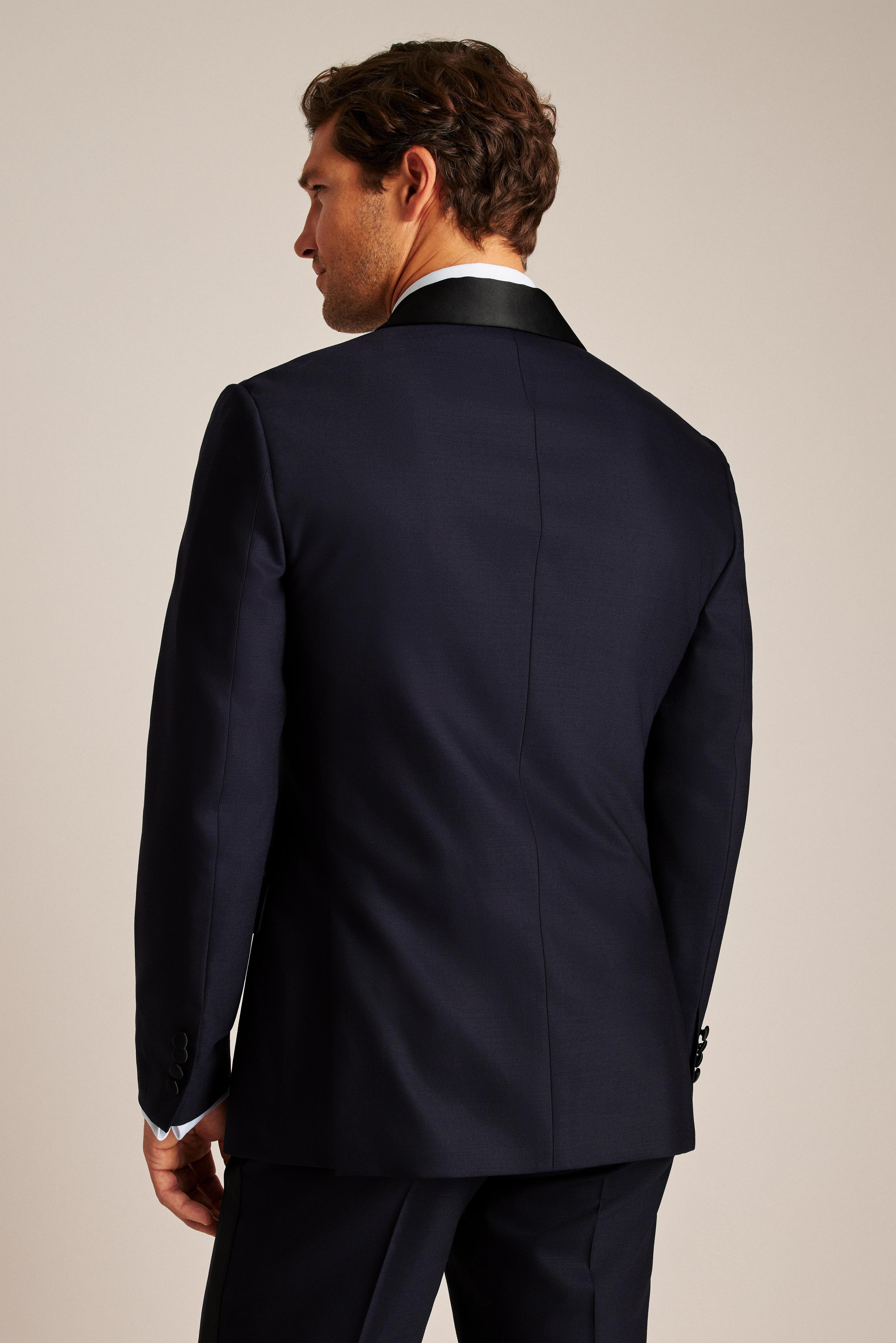 Empire Stretch Italian Wool Tuxedo Jacket Product Image