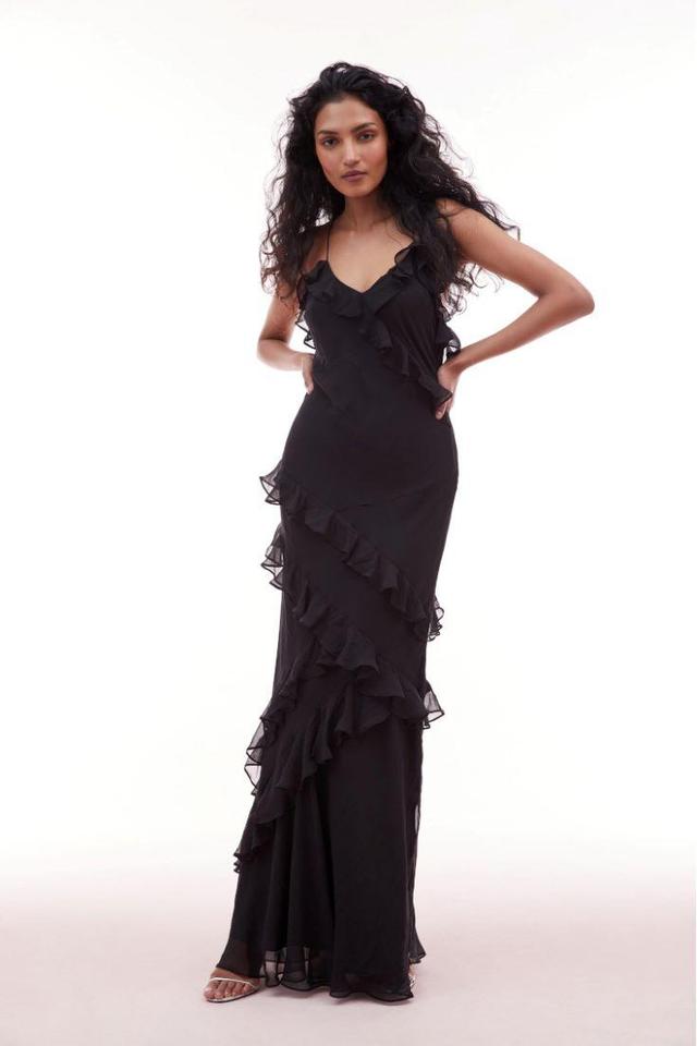 Rialto Silk Maxi Dress Product Image