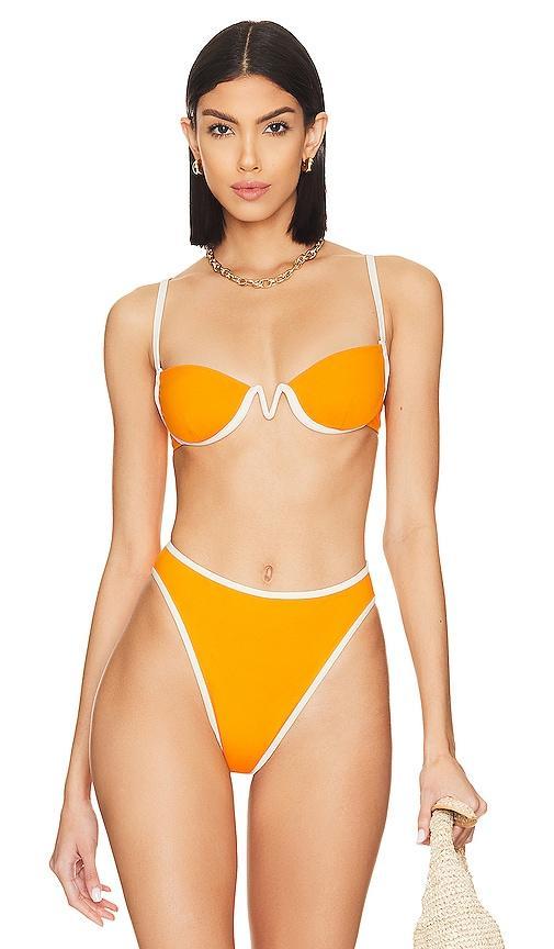 L Space Nico Two-Tone Swim Top Product Image