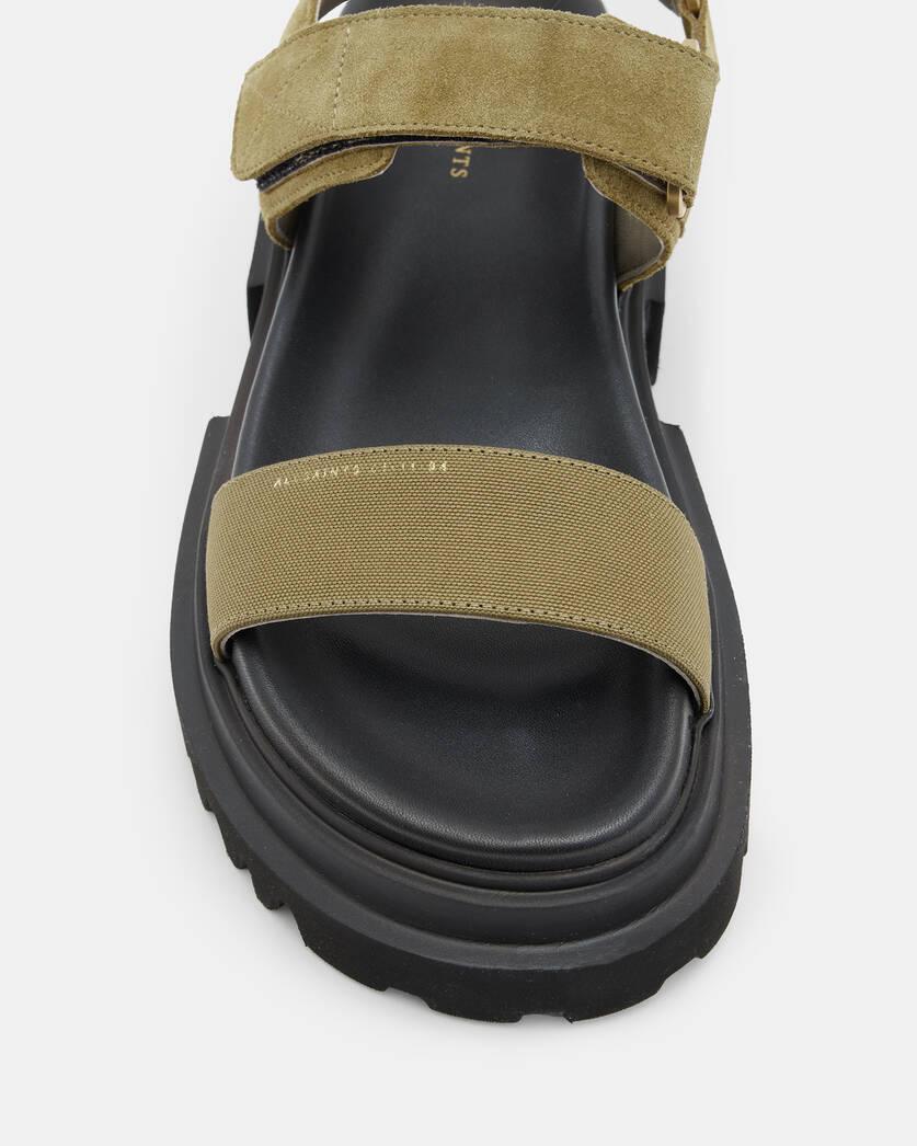 Rory Chunky Suede Velcro Sandals Product Image