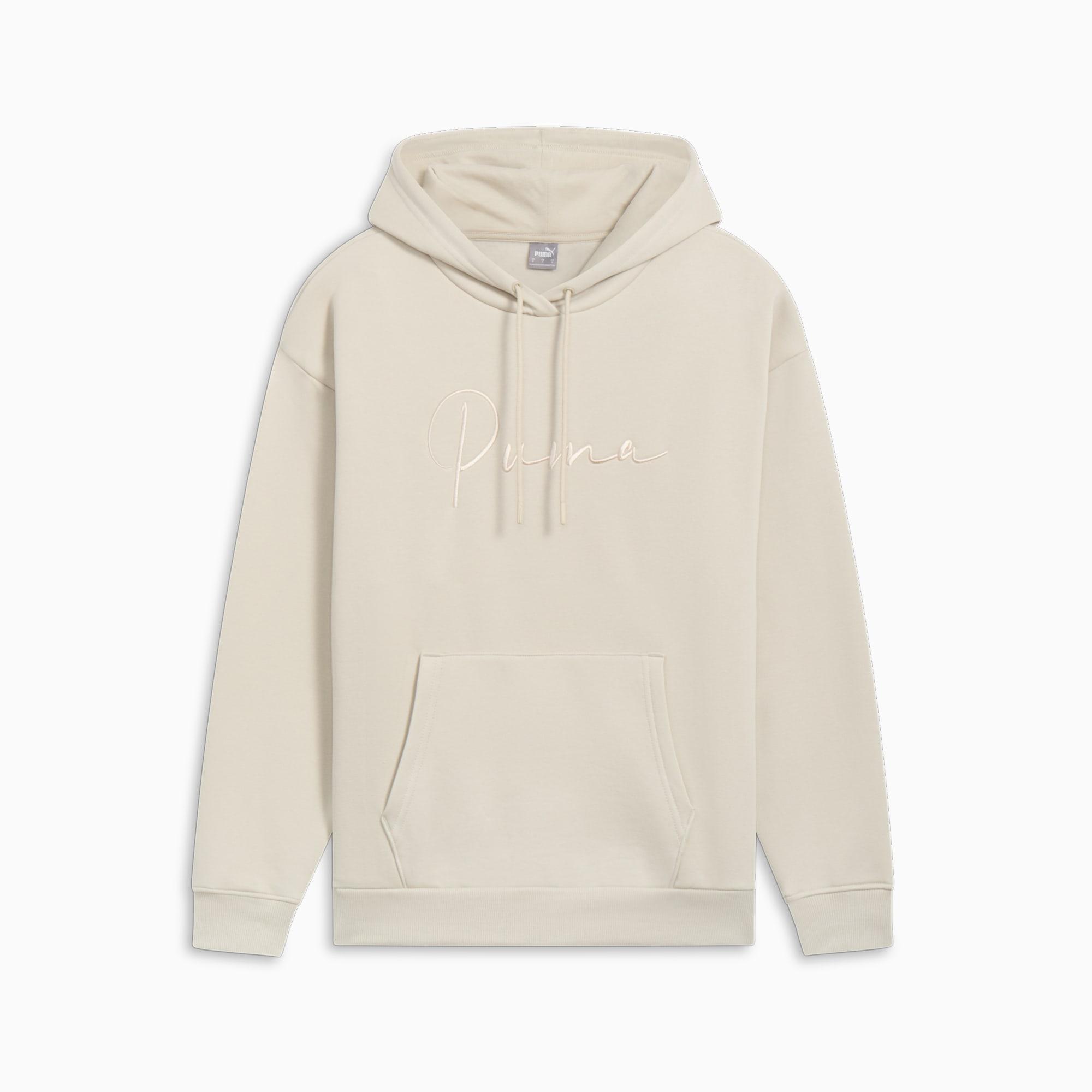 PUMA Script Logo Women's Hoodie Product Image