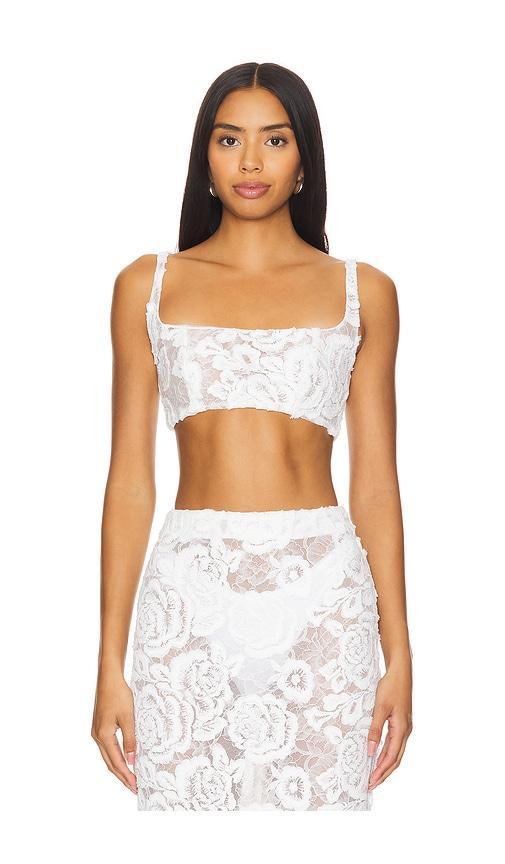 Lovers and Friends Emery Top in White Product Image