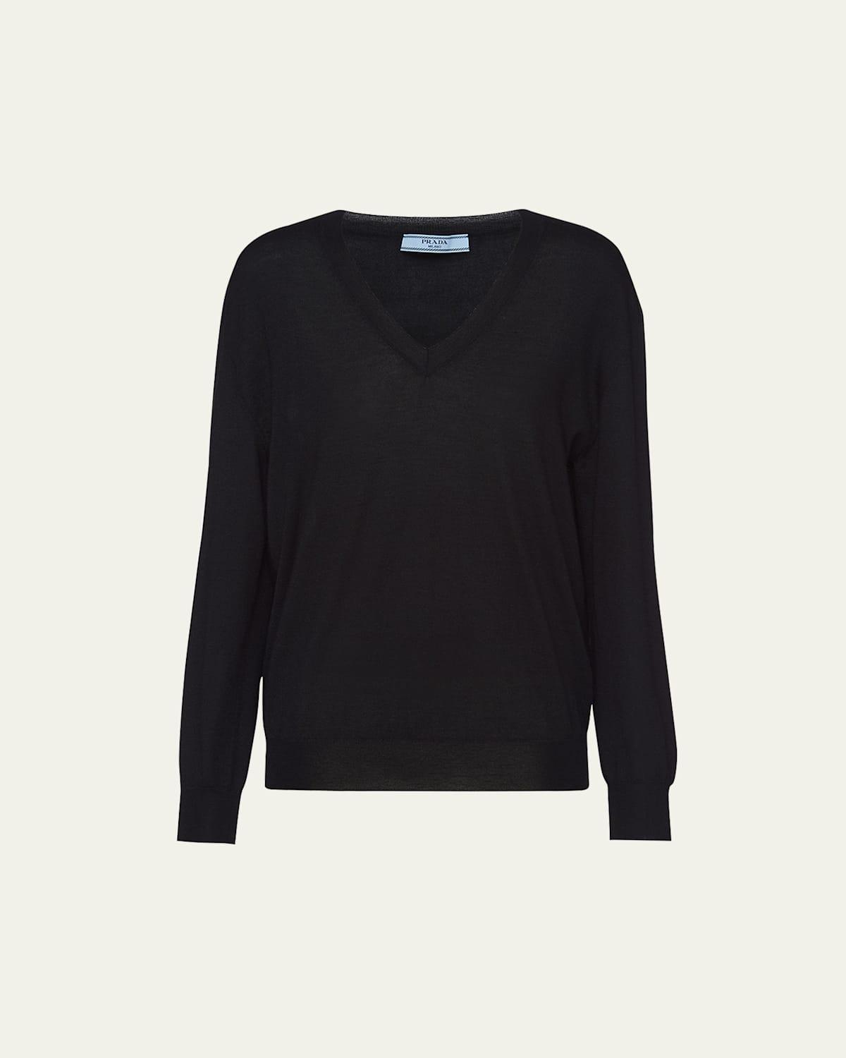 Womens Cashmere And Wool Sweater Product Image