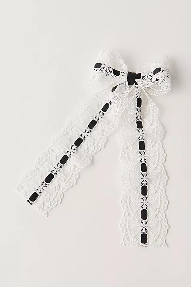 Sweetest Thing Lace Bow Product Image