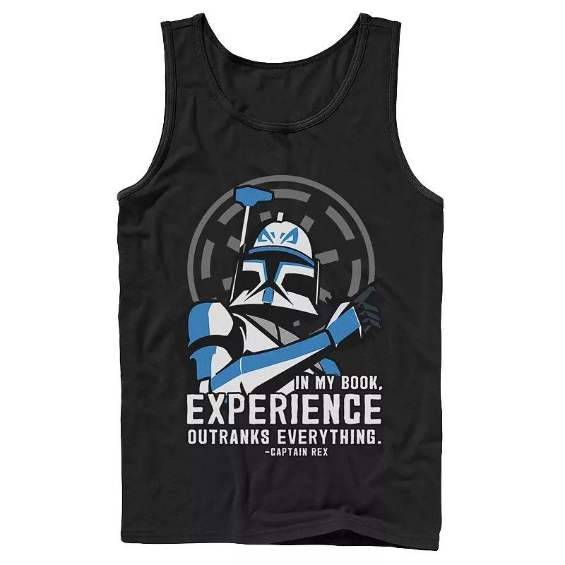 Mens Star Wars Clone Wars Captain Rex Experience Tank Top Product Image