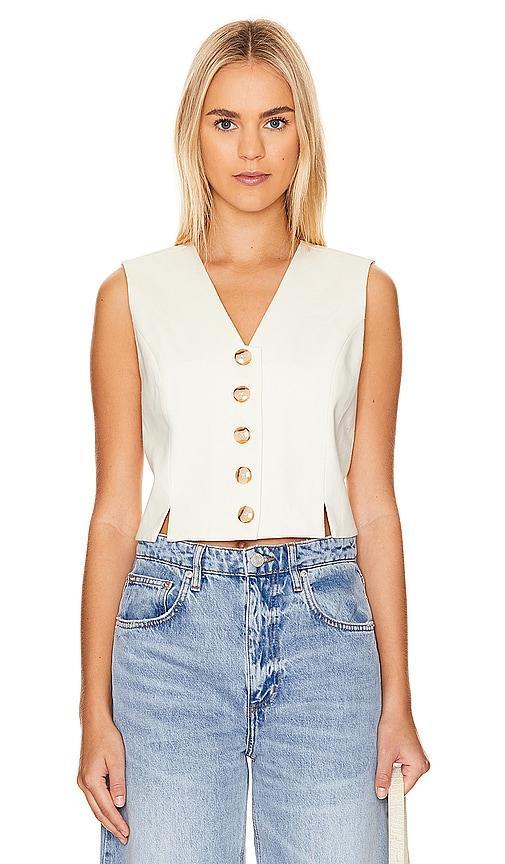 7 For All Mankind Tailored Vest Women's Clothing Product Image