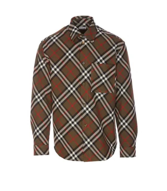 BURBERRY Shirts In Brown Product Image