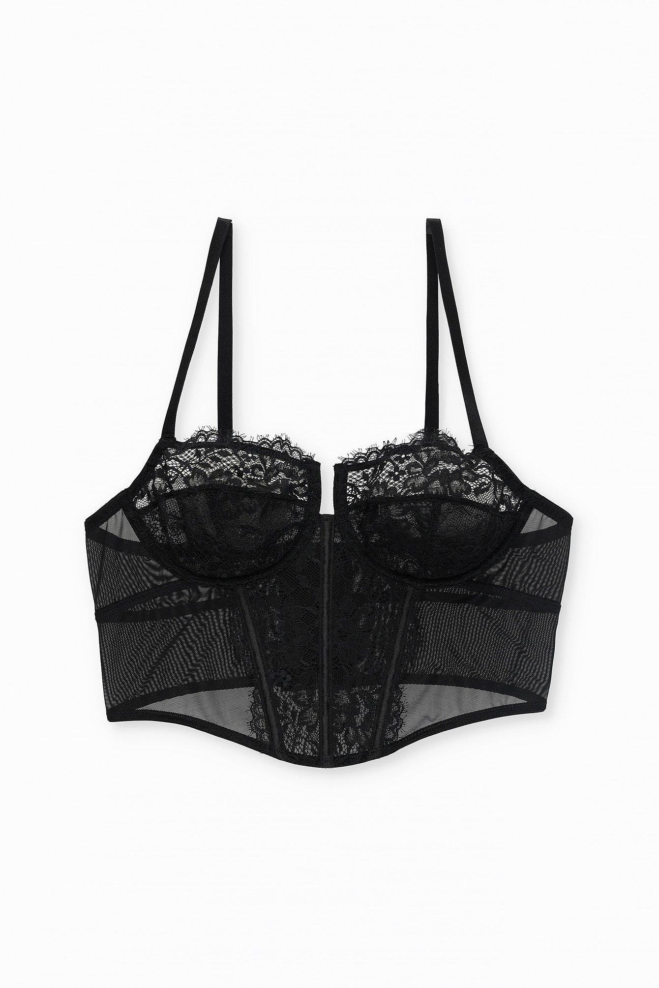 Underwired Lace Bustier Product Image