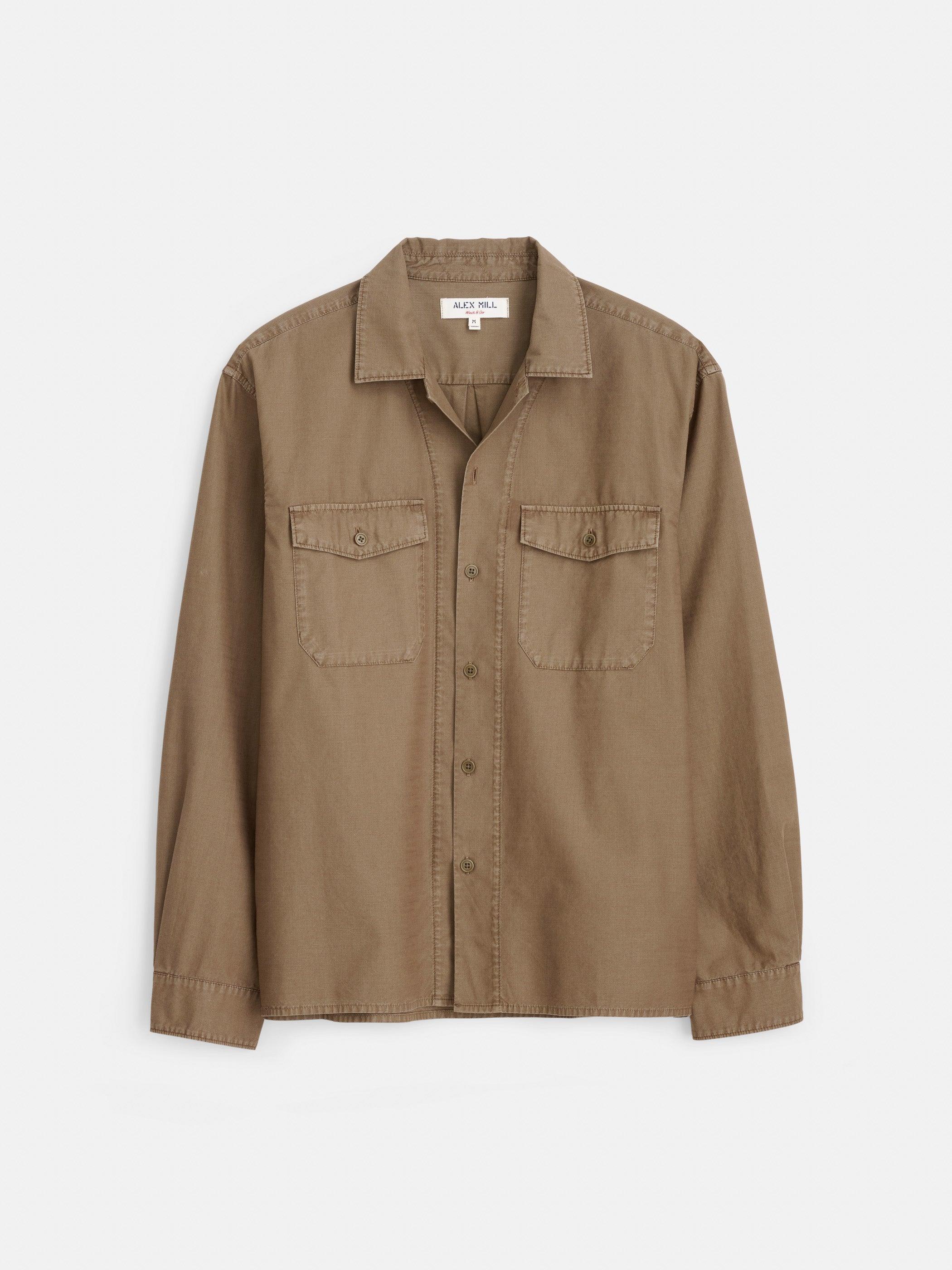 Field Shirt In Crosshatch Cotton Male Product Image