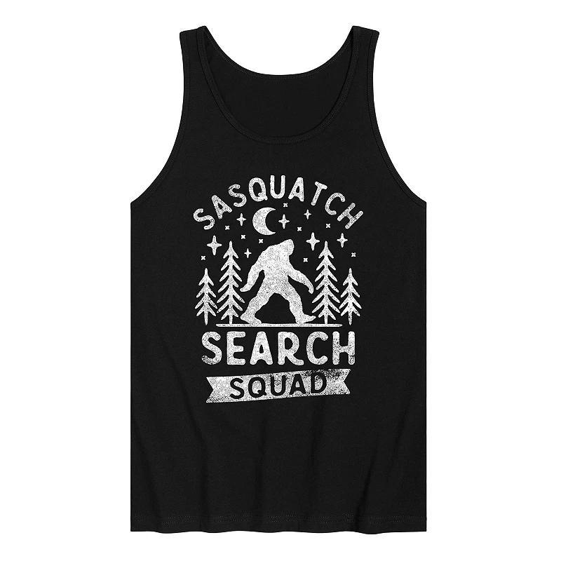 Mens Sasquatch Search Squad Graphic Tank Black Product Image